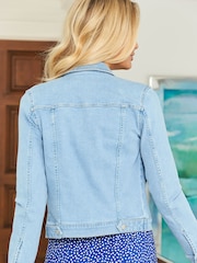 Sosandar Blue Denim Jacket - Image 2 of 4