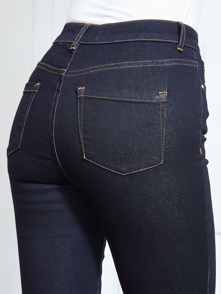 Sosandar Blue Denim Tall Perfect Skinny Jeans - Image 8 of 8