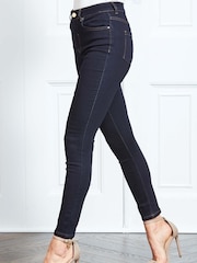 Sosandar Blue Marl Tall Perfect Skinny Jeans - Image 8 of 9