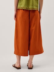 Monsoon Orange Sofia Poplin Trousers - Image 2 of 5