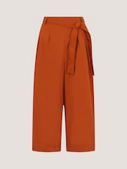 Monsoon Orange Sofia Poplin Trousers - Image 5 of 5