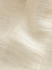 Ecru Textured Long Sleeve V-Neck Blouse - Image 7 of 7