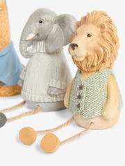 Natural Dangly Safari Animal Ornaments Set of 3 - Image 5 of 5