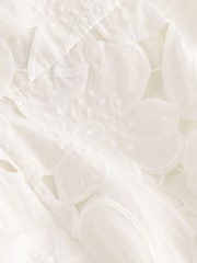 White Floral Lace Dress - Image 5 of 6