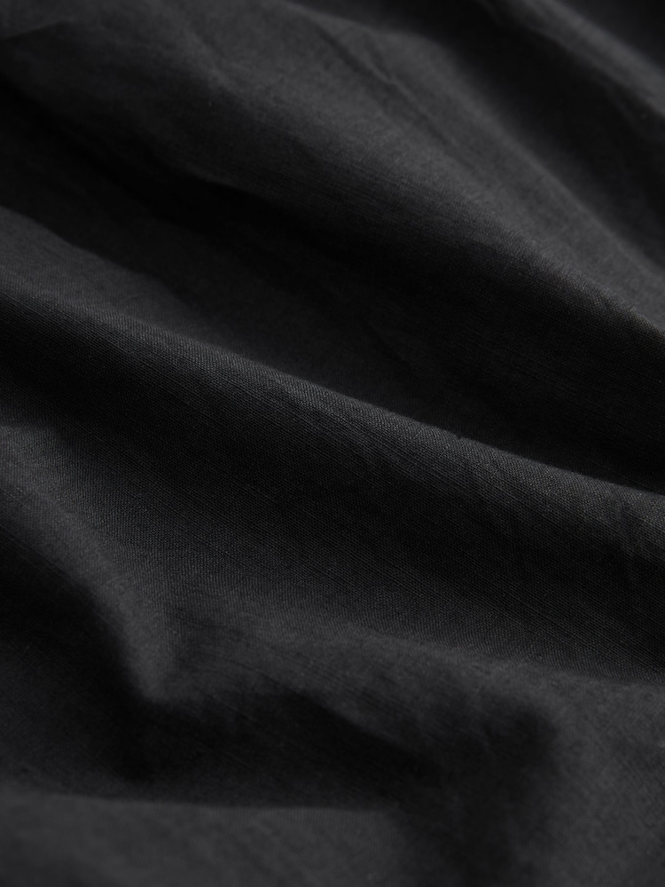 Black Puff Sleeve Maxi Dress - Image 6 of 6