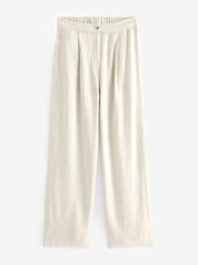 Stone Rochelle Wide Leg Trousers - Image 4 of 5