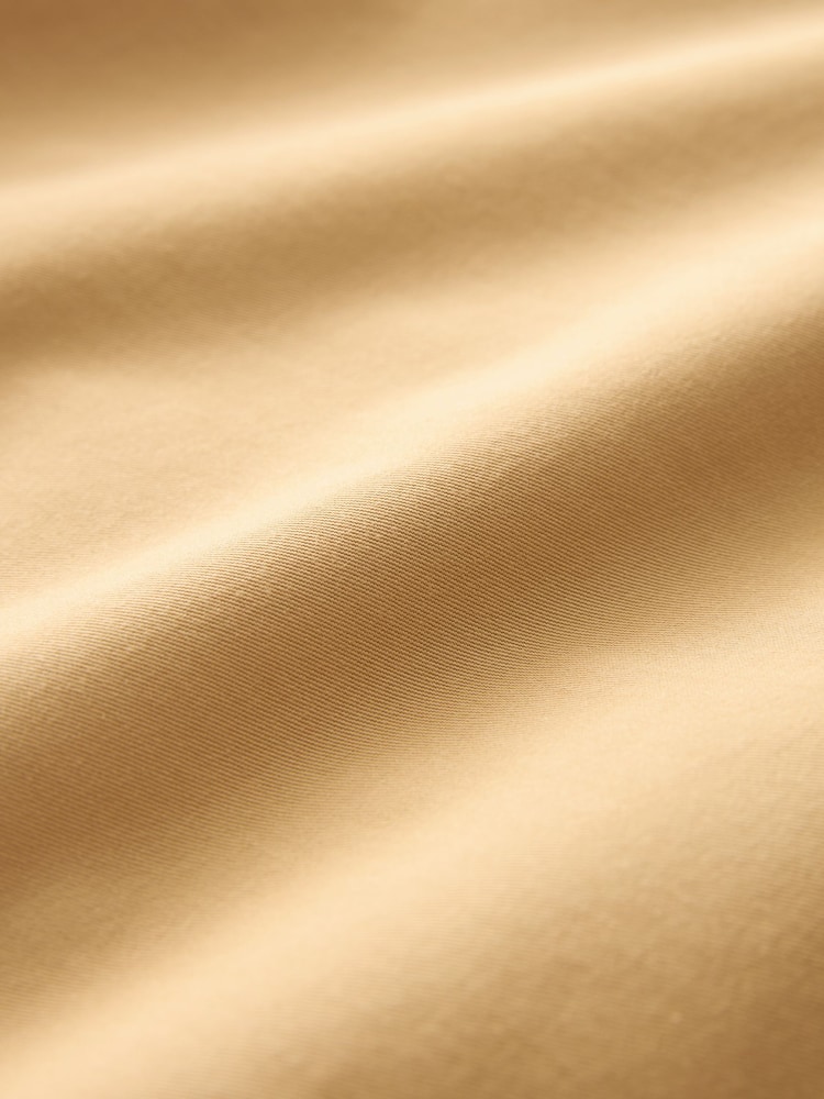 Tan/Brown 3/4 Sleeve Utility Tie Belt Shirt - Image 7 of 7