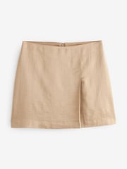 Bronze Satin Mini Skirt - Image 5 of 6