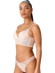 Gossard Encore Padded Longline Nude Bra - Image 5 of 10
