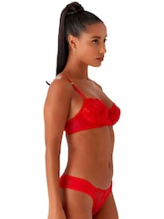 Gossard Red Fiesta Non Padded Balcony Bra - Image 6 of 9