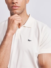 Aubin Wade Pique Polo Shirt - Image 3 of 4