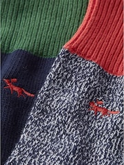 Aubin Cotton Fowey Socks 2 Pack - Image 3 of 3
