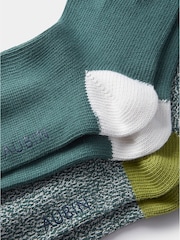 Aubin Cotton Fowey Socks 2 Pack - Image 2 of 3