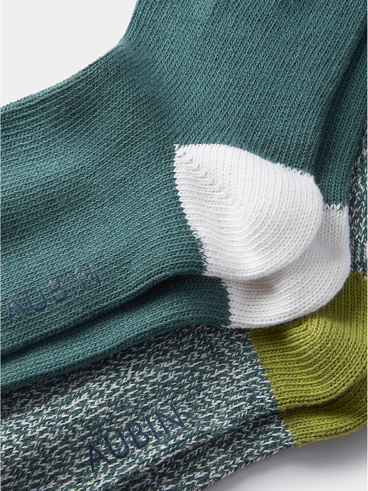 Aubin Cotton Fowey Socks 2 Pack - Image 2 of 3