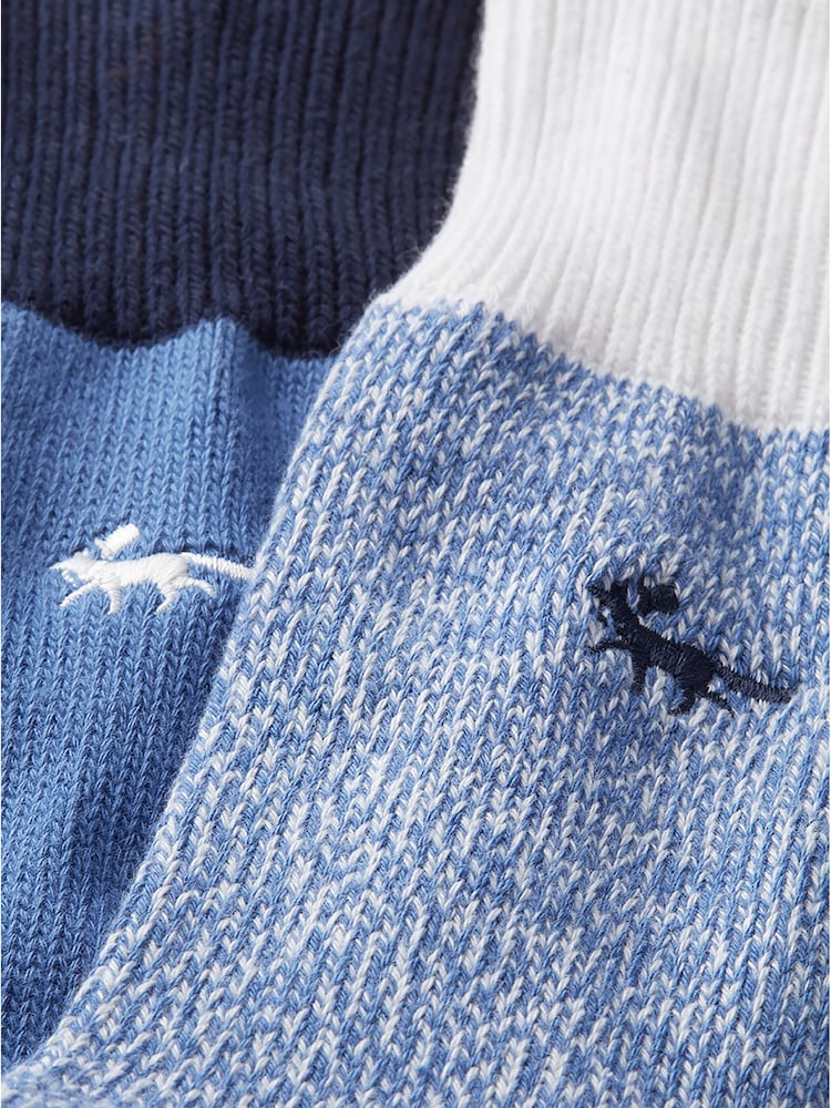 Aubin Cotton Fowey Socks 2 Pack - Image 2 of 3 Aubin Cotton Fowey Socks 2 Pack - Image 2 of 3