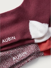 Aubin Cotton Fowey Socks 2 Pack - Image 3 of 3