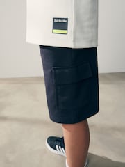 White/Black Subscribe Graphic Top and Shorts Set (3-16yrs) - Image 3 of 9