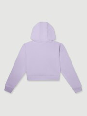 Ellesse Purple Buccio Crop Hoodie - Image 4 of 4