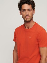 Superdry Light Pink Cotton Essential Logo T-Shirt - Image 3 of 6