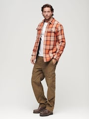 Alaranjado - Camisa Miller de lã Superdry - Imagem 11 de 13