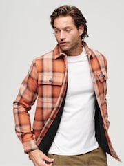 Alaranjado - Camisa Miller de lã Superdry - Imagem 13 de 13