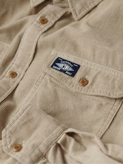 Superdry Nude Trailsman Cord Shirt - Image 5 of 5
