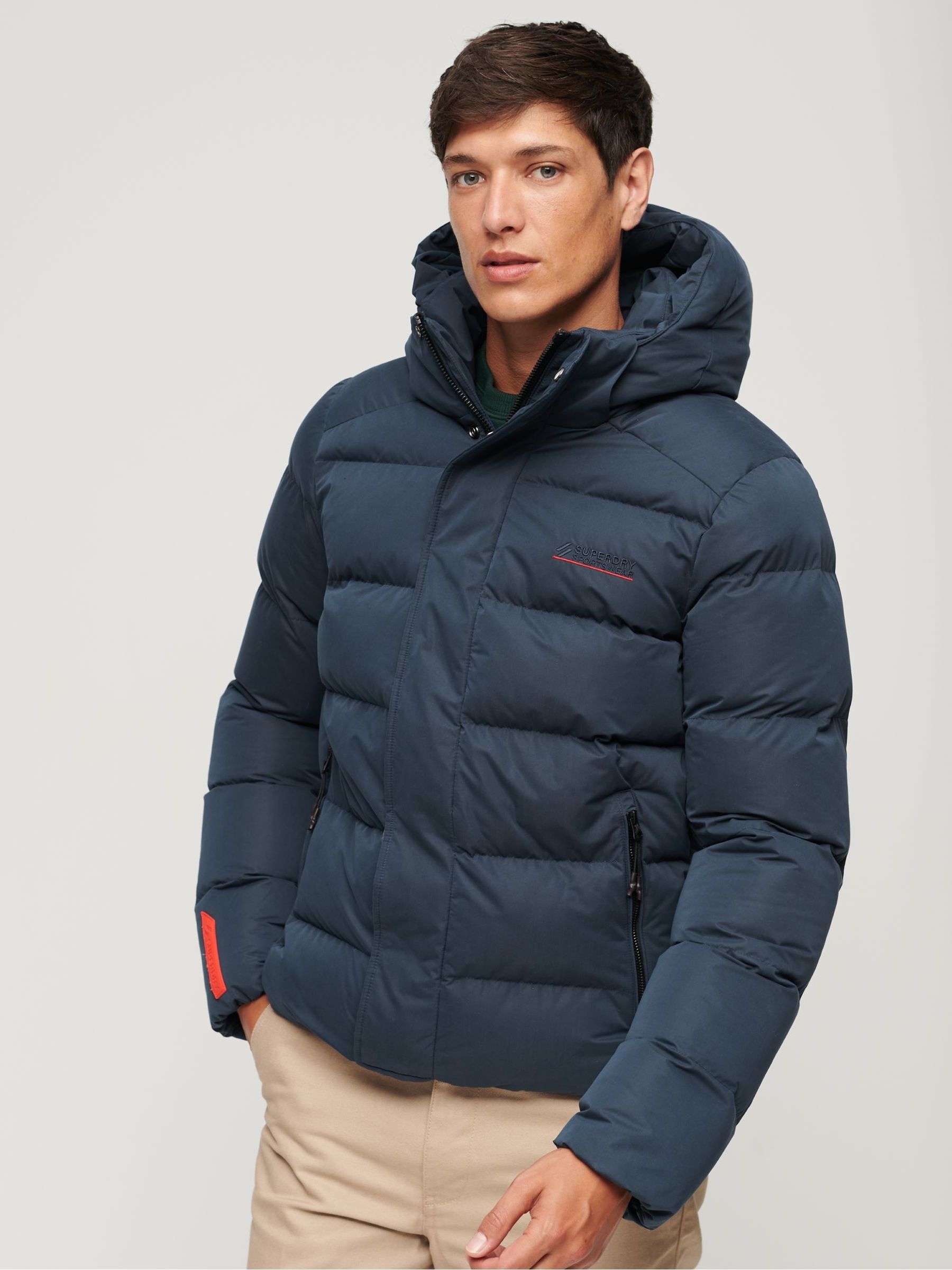 Next grey padded coat top