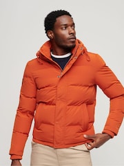 Oranžna - Superdry puhovka s kapuco Superdry Everest - Slika 1 iz 7