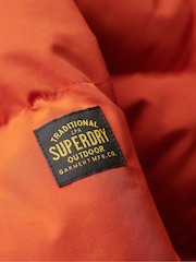 Oranžna - Superdry puhovka s kapuco Superdry Everest - Slika 7 iz 7