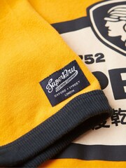 Superdry Gold Core Logo American Classic Ringer T-Shirt - Image 5 of 5