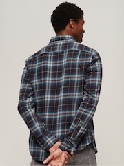 Рубашка в клетку из органического хлопка Superdry Lumberjack - Изображение 1 из 7