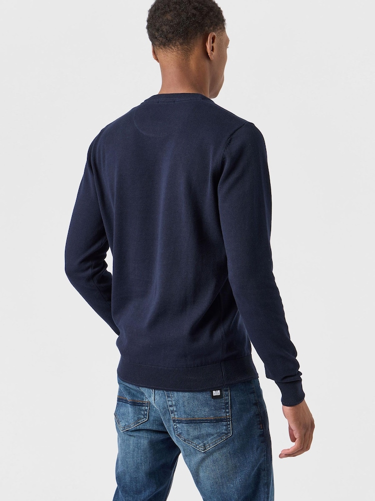 Weekend Offender Navy Blau Solace Sweatshirt - Bild 2 von 6