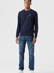 Weekend Offender Navy Blau Solace Sweatshirt - Bild 3 von 6