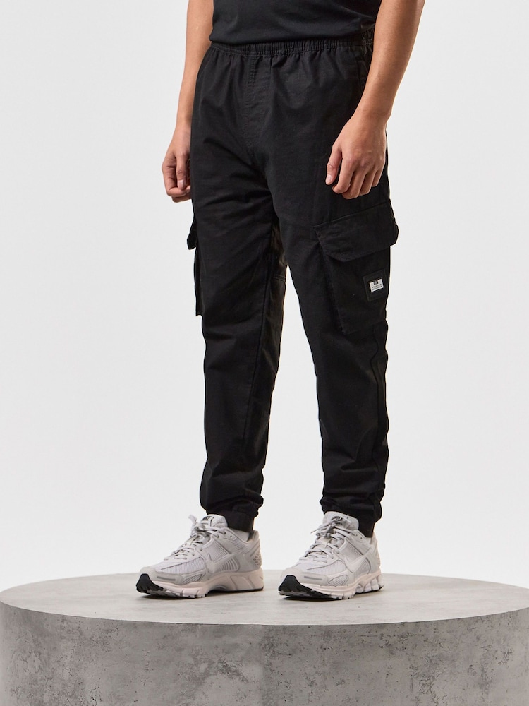 Negro - Pantalones cargo de hombre Pianemo de Weekend Offender - Imagen 1 de 7