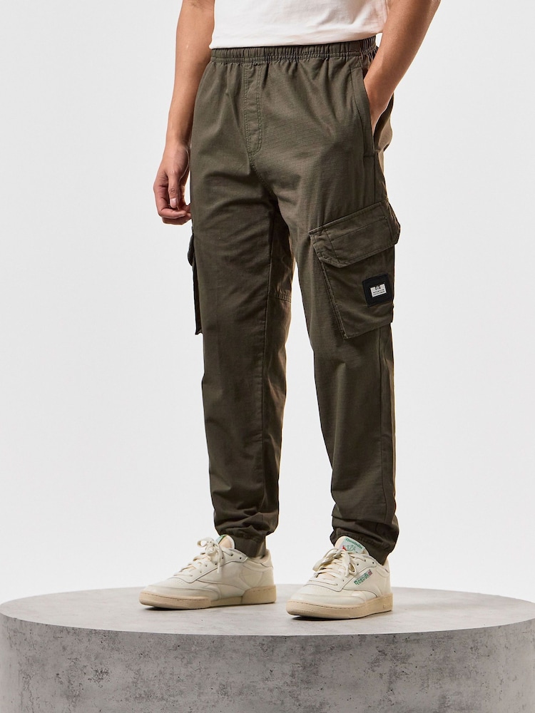 Weekend Offender Mens Pianemo Cotton Cargo 100% Cotton Trousers - Image 1 of 6 Weekend Offender Mens Pianemo Cotton Cargo 100% Cotton Trousers - Image 1 of 6