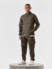 Weekend Offender Mens Pianemo Cotton Cargo 100% Cotton Trousers - Image 3 of 6