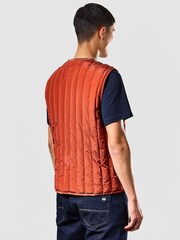 Weekend Offender Fitzpatrick Quilted Liner Gilet - Image 2 of 7