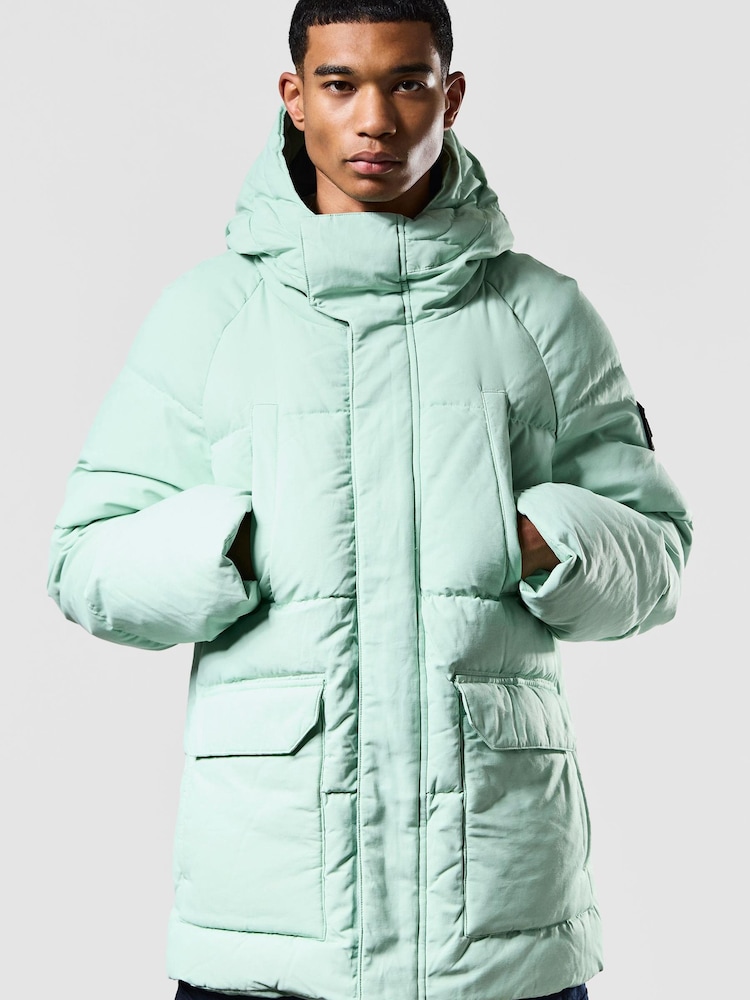 Weekend Offender Storm Hooded Puffer Jacket - Image 1 of 9
