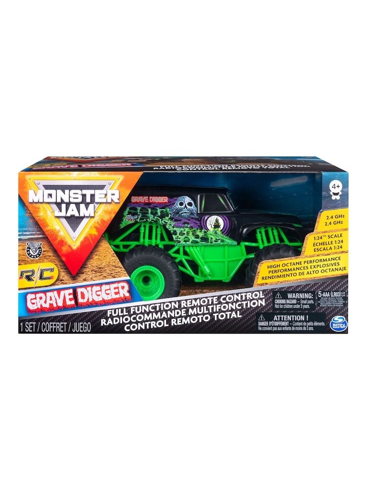 Monster Jam RC Grave Digger 1:24 Scale 2.4GHz - Image 2 of 3
