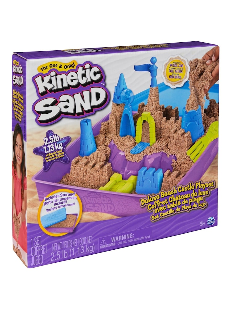 Kinetic Sand Kingdom 2.0 Deluxe Beach Castle Playset - Image 1 of 4