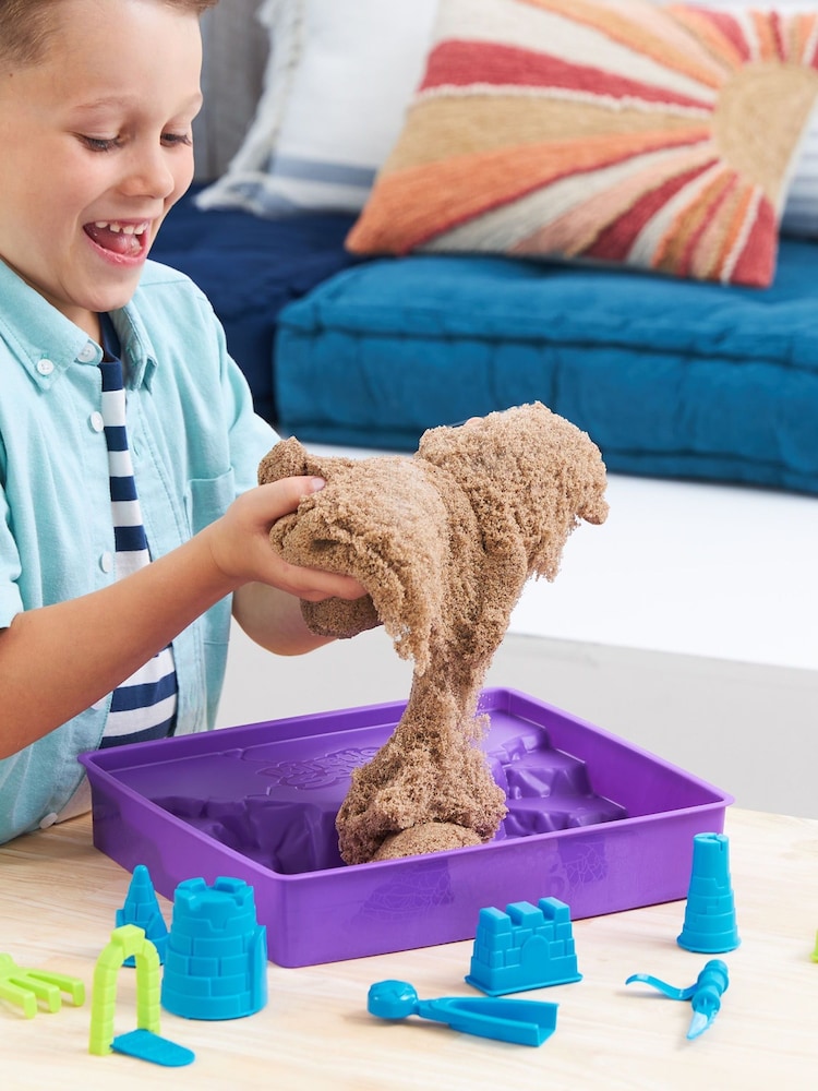 Kinetic Sand Kingdom 2.0 Deluxe Beach Castle Playset - Image 4 of 4