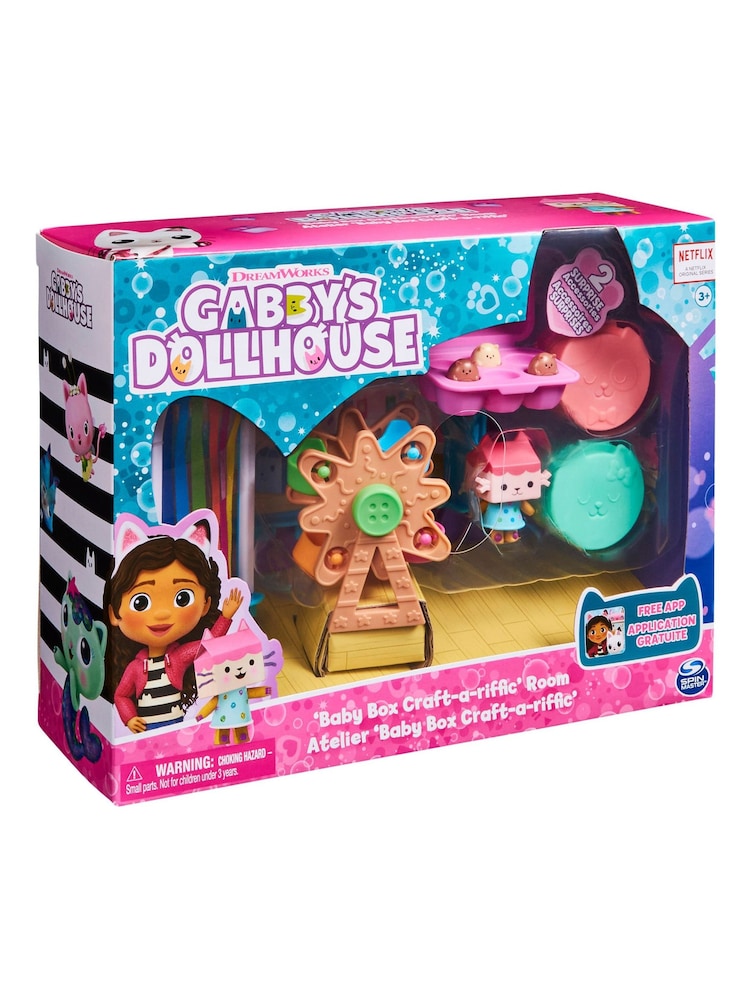Gabbys Dollhouse Deluxe Room, Craft Room Playset - Image 1 of 4