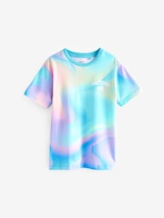 Multi All-Over Print Short Sleeves 100% Cotton T-Shirt (3-16yrs) - Image 1 of 3
