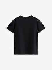 Navy Headphones 100% Cotton Short Sleeve Graphic T-Shirt (3-16yrs) - Image 2 of 3