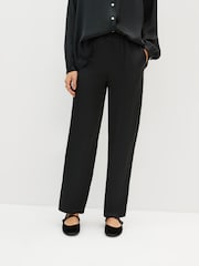 American Vintage Widland Relaxed Straight Leg Black Trousers - Image 1 of 1