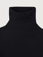 American Vintage Massachusetts Light Weight Stretch Long Sleeve Black T-Shirt - Image 4 of 4