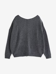 American Vintage Relaxed Slouchy Knitted Jumper - Image 5 of 6