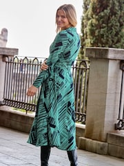 Sosandar Multi/White Midi Shirt Dress - Image 2 of 4