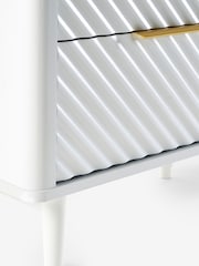 White Valencia Junior Kids Chest of Drawers - Image 9 of 10
