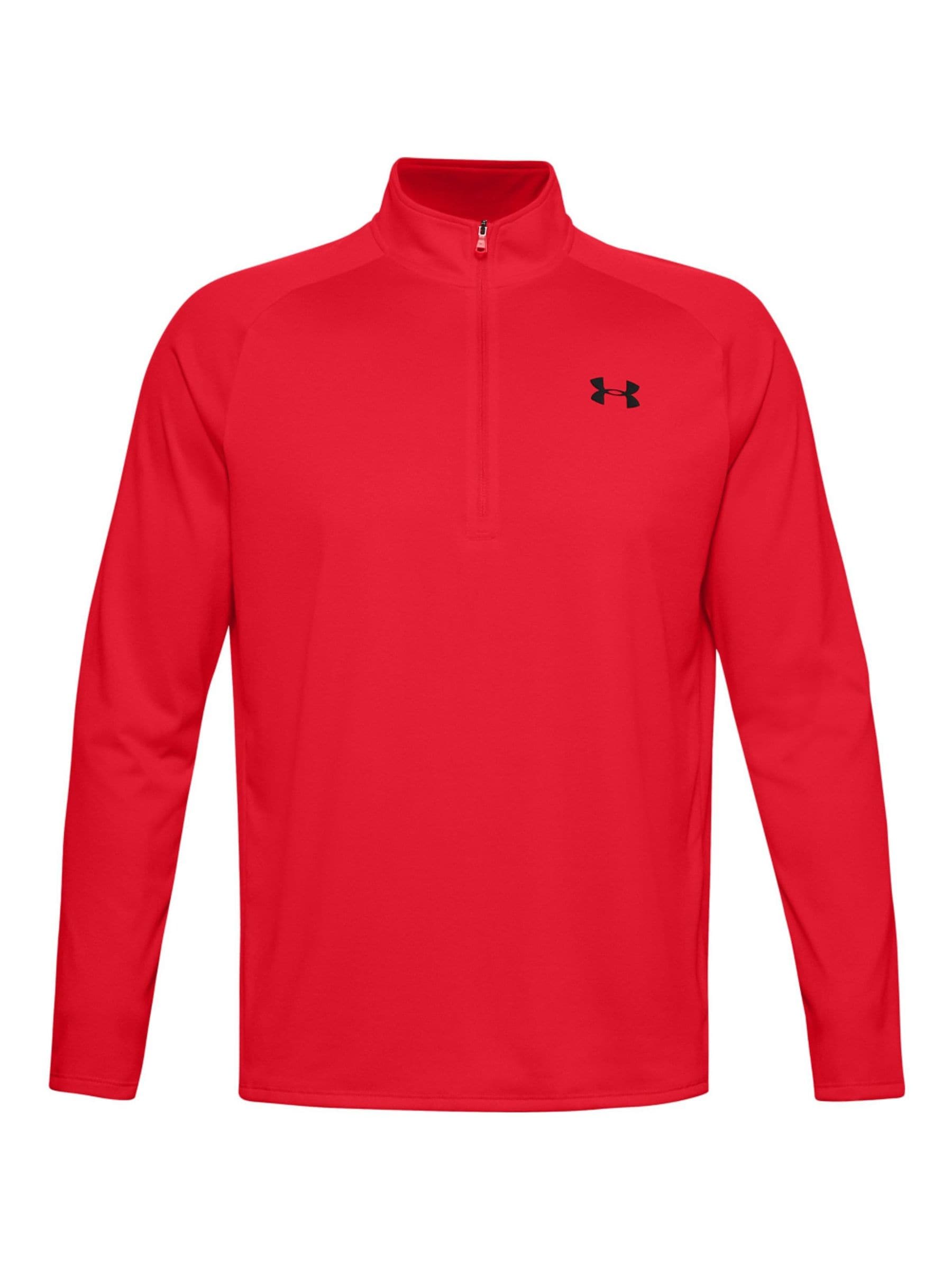 Buy Under Armour Dark Red Tech Quarter Zip Fleece from Next USA
